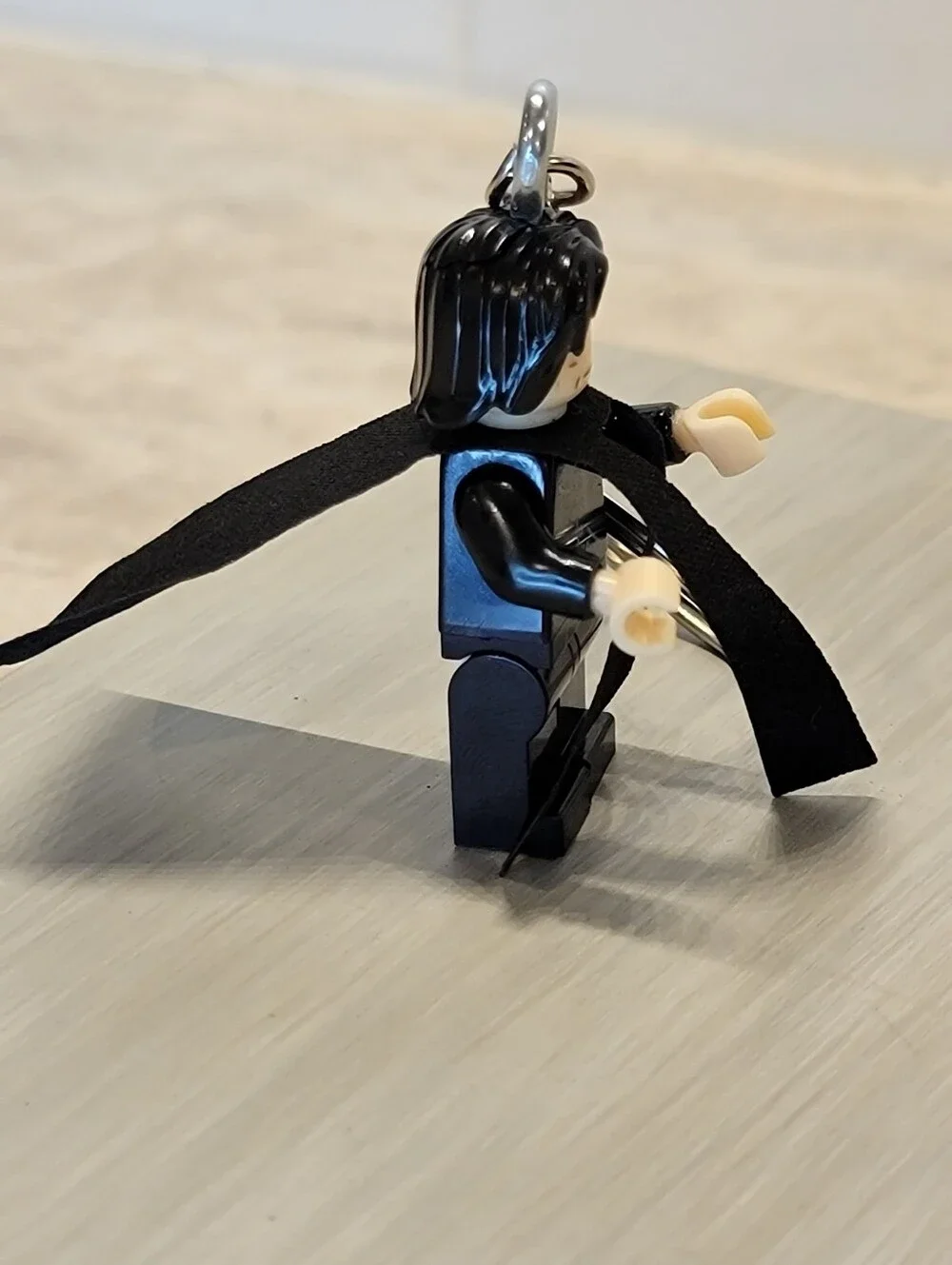 Professor Severus Snape Minifigure keychain